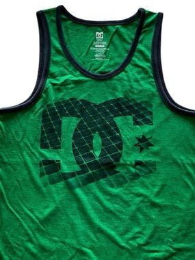 DC Tank Top with Black Logo